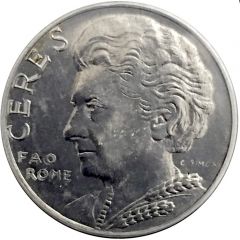 Token - Ceres FAO Rome Indira Gandhi / VII Congreso Forestal Mundial