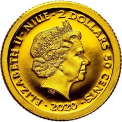 2 Dollars 50 Cents - Elizabeth II Statue of Liberty