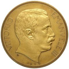 100 Lire - Victor Emmanuel III Pattern
