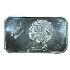 1 Oz Silver - Justice Mint Ruffed Grouse