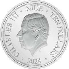 10 Dollars - Charles III Year of the Dragon