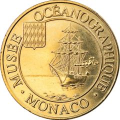 Monnaie de Paris Tourist Token - Monaco Musée Océanographique - Navire