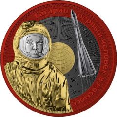 10 Victories Yuri Gagarin, Colorized