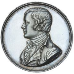 Medal - Victoria Robert Burns, silver