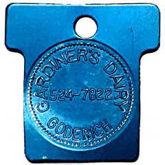 2 Quart Homo - Gardiner`s Dairy Goderich, Ontario
