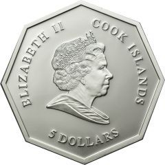 5 Dollars - Elizabeth II Saint Catherine