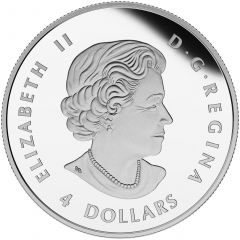 4 Dollars - Elizabeth II Bald Eagle, 1⁄2 oz