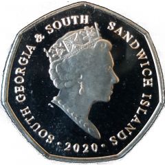 50 Pence - Elizabeth II Chinstrap Penguin
