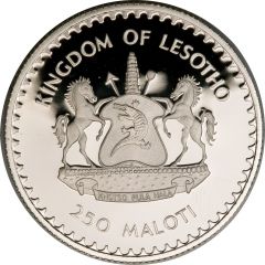 250 Maloti - Moshoeshoe II Royal Wedding