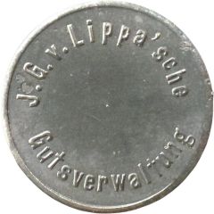 50 Pfennigs - Groß-Rosenburg J.G.v. Lippa`sche Gutsverwaltung
