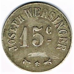 15 Centimes - Joseph Wersinger Belfort (90