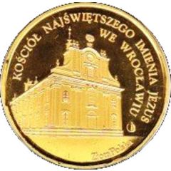 Token - Zloty Dolny Śląsk Wroclaw - Kościół Najświętszego Imienia Jezus