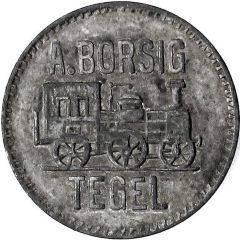 10 Pfennigs - Berlin-Tegel A. Borsig