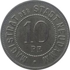 10 Pfennig - Neudamm