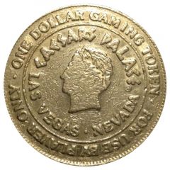 1 Dollar Gaming Token - Ceasars Palace Las Vegas, Nevada