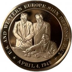 Medal - History of the United States U.S. and Western Europe Defense Pact