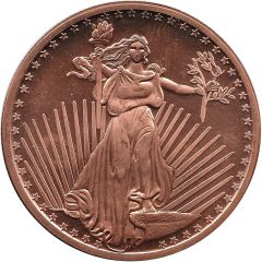 1 oz Copper Standing Liberty