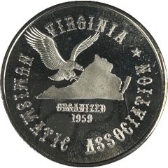 Virginia Numismatic Association - Botetourt County Court House Fincastle, Virginia
