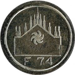 Coffee Machine Token - F 74 Faema
