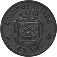 5 Pfennig - Cham
