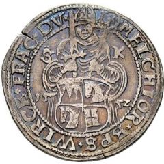 1/2 Thaler - Melchior Zobel of Giebelstadt