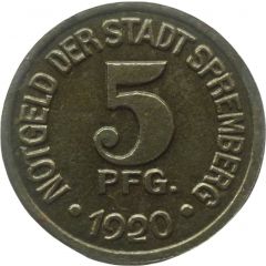 5 Pfennig - Spremberg