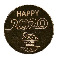 Token - National Tokens Christmas Card Happy 2020