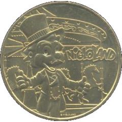 Monnaie de Paris Tourist Token - Nigloland Eden Palais