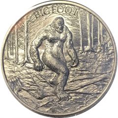 1 oz Silver Intaglio Mint - Bigfoot