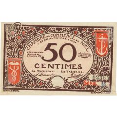 50 Centimes - Chambre de Commerce de Nice et des Alpes-Maritimes 06