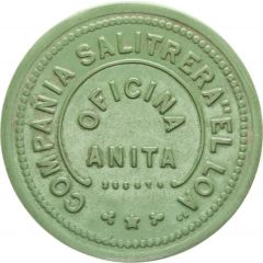 1 Peso - Compania Salitrera `El Loa`