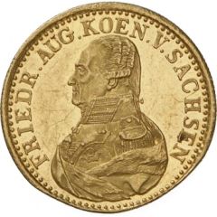 1 Ducat - Frederick August I