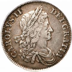 1 Crown - Charles II 1st bust