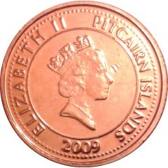 5 Cents - Elizabeth II 3rd portrait