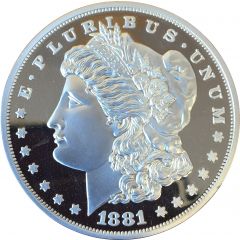 Replica - 1881 Morgan Silver Dollar