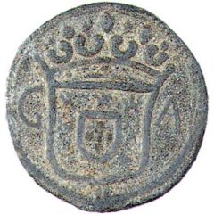 15 Bazarucos - José I Goa mint