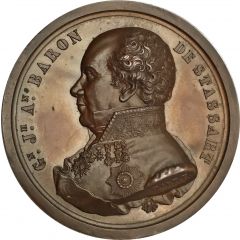 Medal - Goswin Joseph Augustin Election and Dismissal of the Baron as the Governor of Brabant