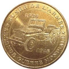 Monnaie de Paris Tourist Token - Musée de l`Armée Seconde Guerre mondiale
