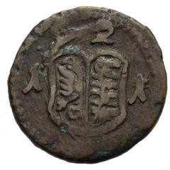 3 Pfennigs - Christian I, Augustus, Rudolph, Louis I and John Casimir Kipper