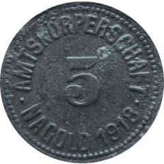 5 Pfennig - Nagold