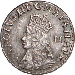 2 Pence - Charles II early milled issue