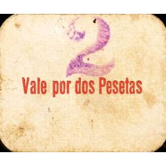2 Pesetas Riola