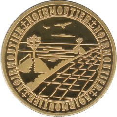 Jeton touristique - Fonderie Saint Luc - Ile de Noirmoutier - Marias Salant