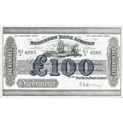 100 Pounds Northern Bank