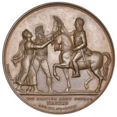 Medal - George III Battle of Salamanca, bronze