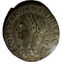Follis - Constantinus II as Caesar PROVIDENTIAE CAESS, Rome