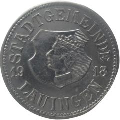 10 Pfennig - Lauingen