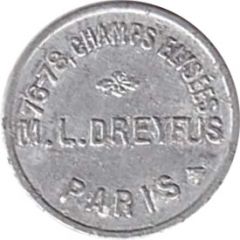 Token - M.L. Dreyfus Paris