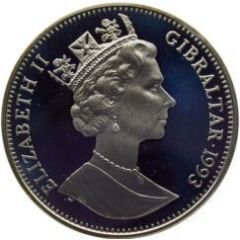 1 Crown - Elizabeth II Ice Hockey, Silver Proof