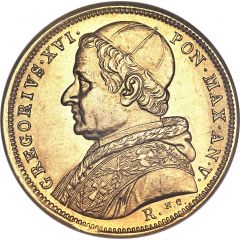 10 Scudi - Gregorio XVI